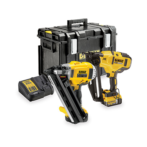 18V XR NAILER TWIN KIT - 2 X 5AH