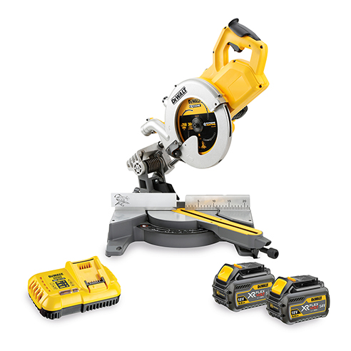 54V XR FLEXVOLT 250mm Cordless Mitre Saw