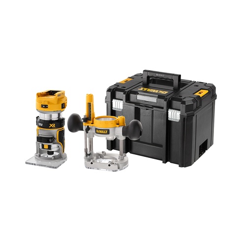 18V XR Brushless 8mm (1/4") Router - Bare Unit