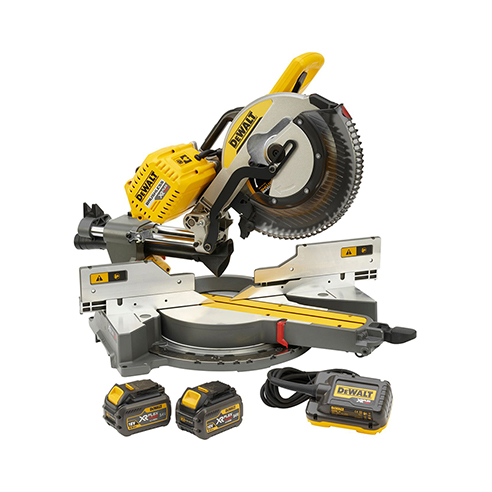 2x 54V XR FLEXVOLT 305mm Cordless / Corded Mitre Saw