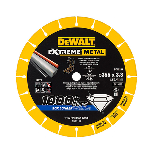 Extreme Diamond Disc 355 x 25.4 x 3.3mm