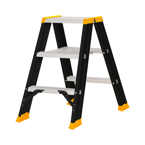 2x3 STEP PROFESSIONAL ALUMINIUM DOUBLE STEPLADDER