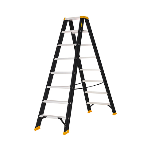 2x8 STEP PROFESSIONAL ALUMINIUM DOUBLE STEPLADDER